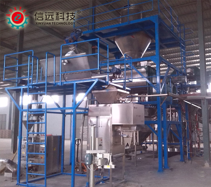 水溶肥生产设备 - 河北硅谷化工有限公司案例