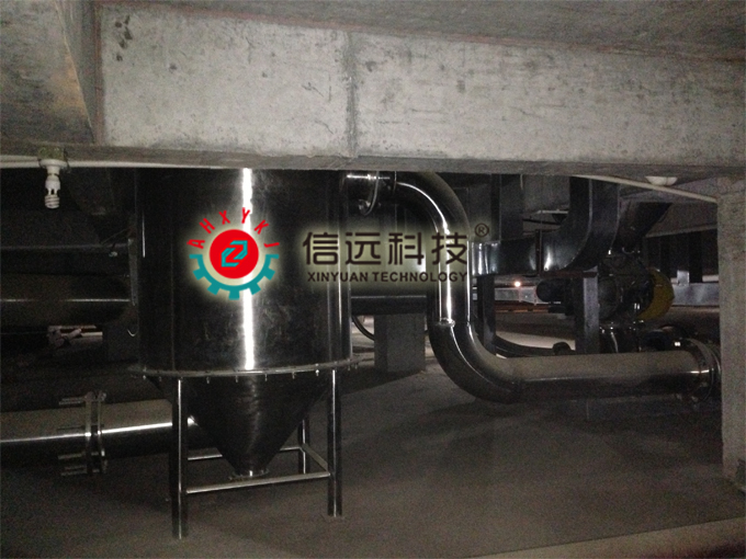 中药散剂自动化气流输送、上料、混合、包装生产线设备——广东大华农动物保健品股份有限公司